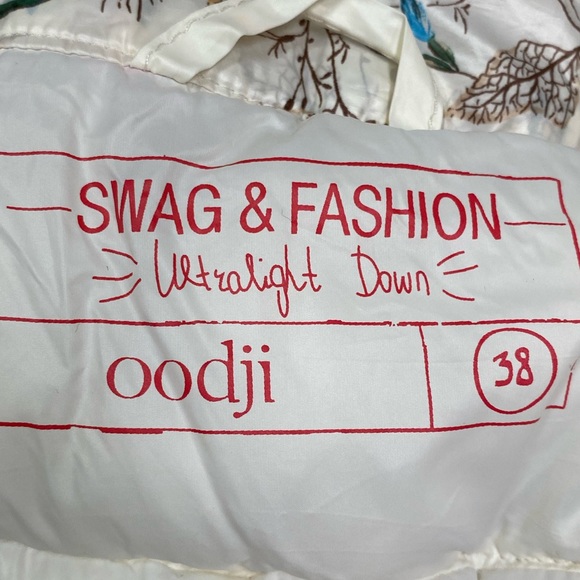 Spring Down Puffer Coat sz Sm - Picture 5 of 6